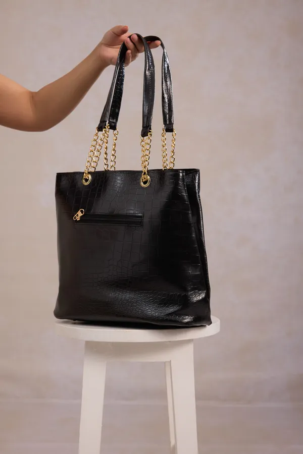 Black_Pu_Leather_Tote_Bag_For_Women