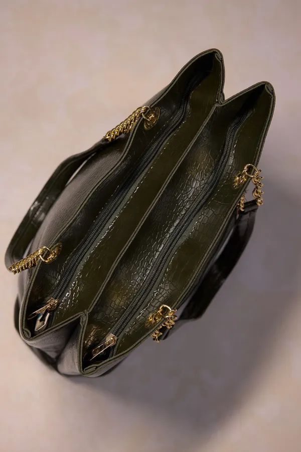 Olive_Pu_Leather_Tote_Bag_For_Women