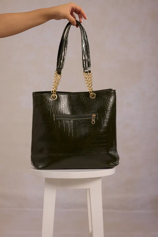 Olive_Pu_Leather_Tote_Bag_For_Women