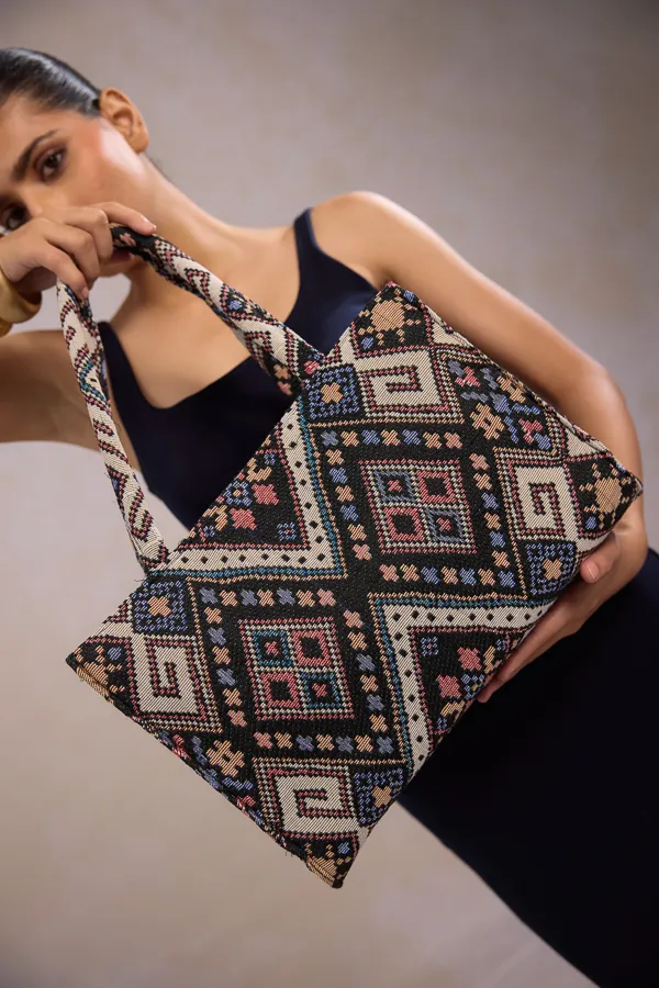 Multicolor_Cotton_Linen_Woven_Tote_Bag_For_Women