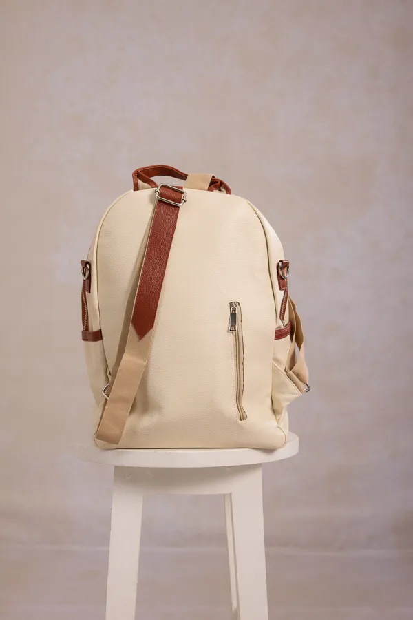 Off_White_Pu_Leather_Boho_Backpack_For_Women