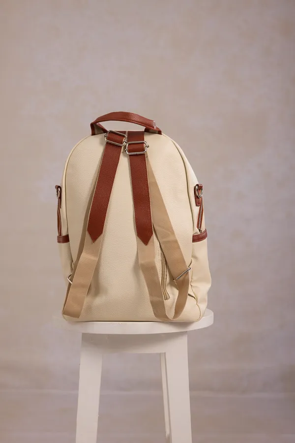 Off_White_Pu_Leather_Boho_Backpack_For_Women