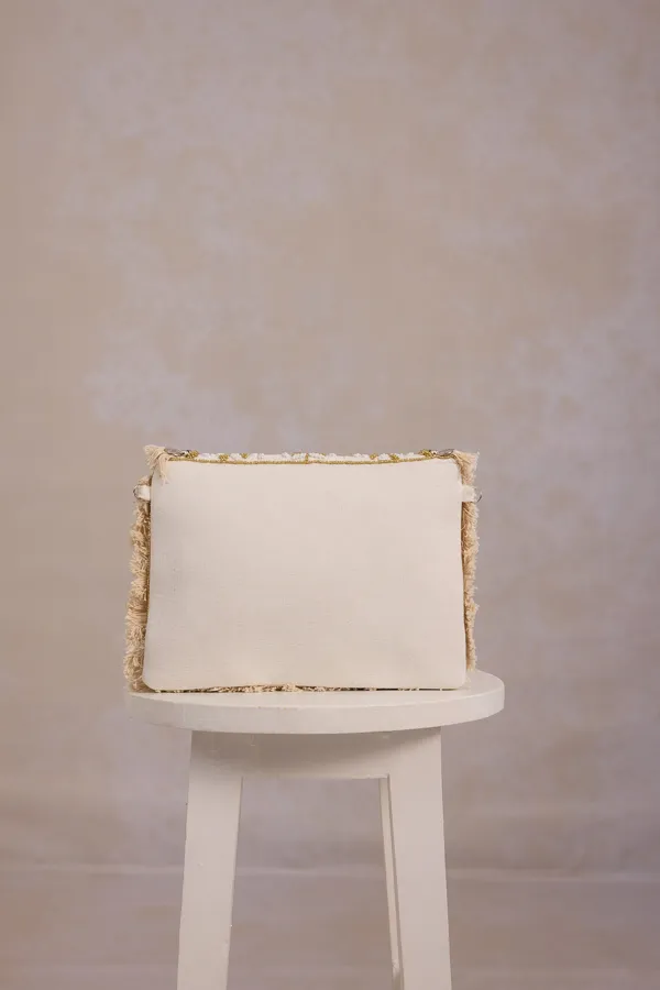 Cream_Cotton_Beaded_Boho_Clutch_For_Women