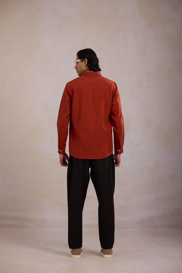 Rust_Cotton_Relaxed_Fit_Shirt_For_Men