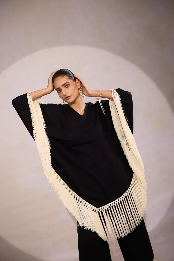 Black_Fluid_Crepe_Relaxed_Fit_Tassel_Co-Ord_Set_For_Women