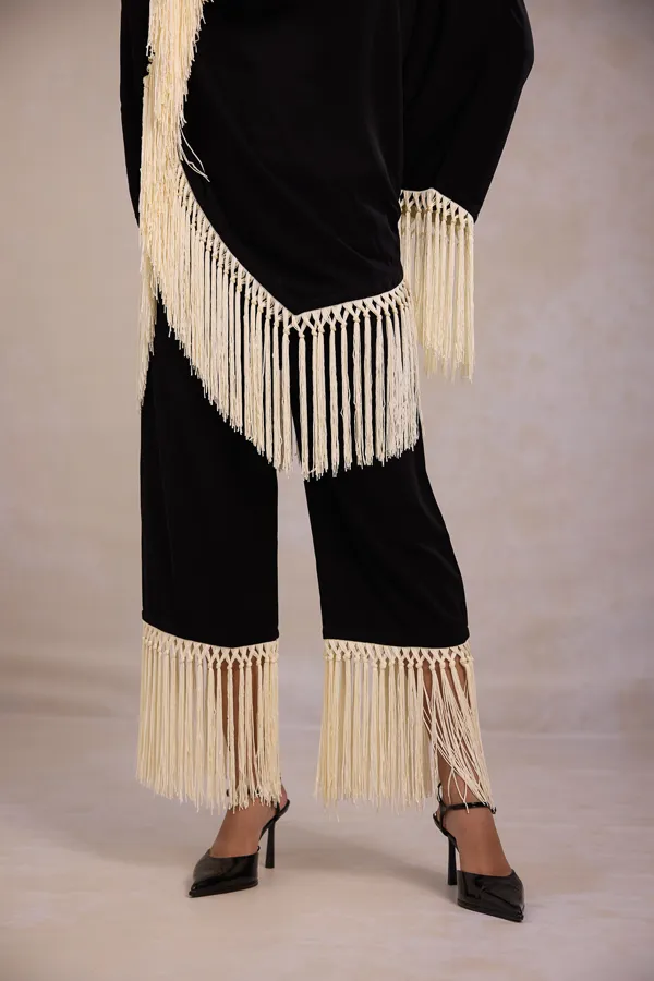 Black_Fluid_Crepe_Relaxed_Fit_Tassel_Co-Ord_Set_For_Women