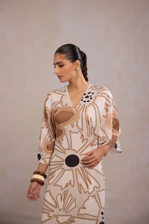 Beige_French_Moss_Relaxed_Fit_Kaftan_Dress_For_Women