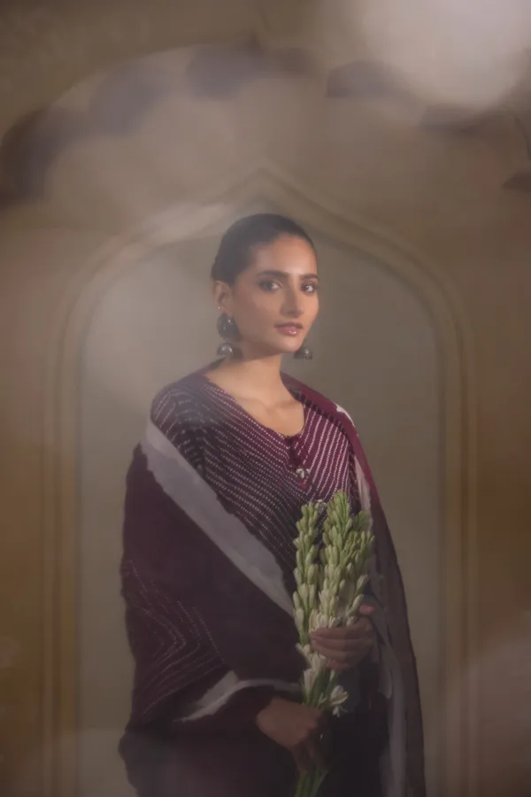 Purple_Cotton_Bandhani_Print_Straight_Kurta_Suit_Set_For_Women