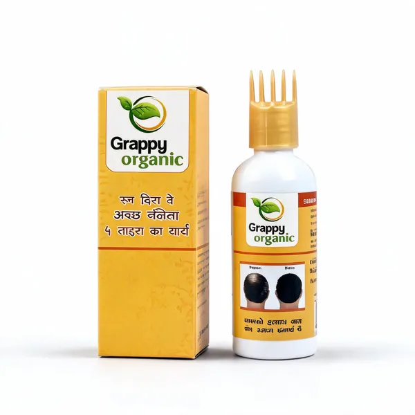 Grappy_Organic_Bhringraj_Amla_Hair_Fall_Care_Oil