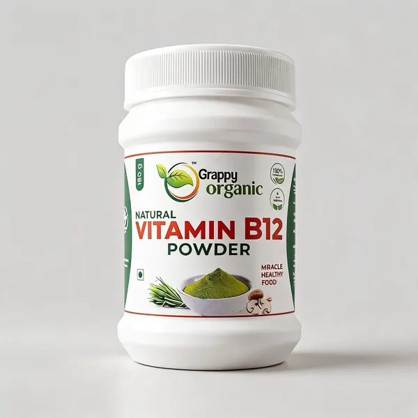 Grappy_Organic_Natural_Vitamin_B12_Methylcobalamin_Powder