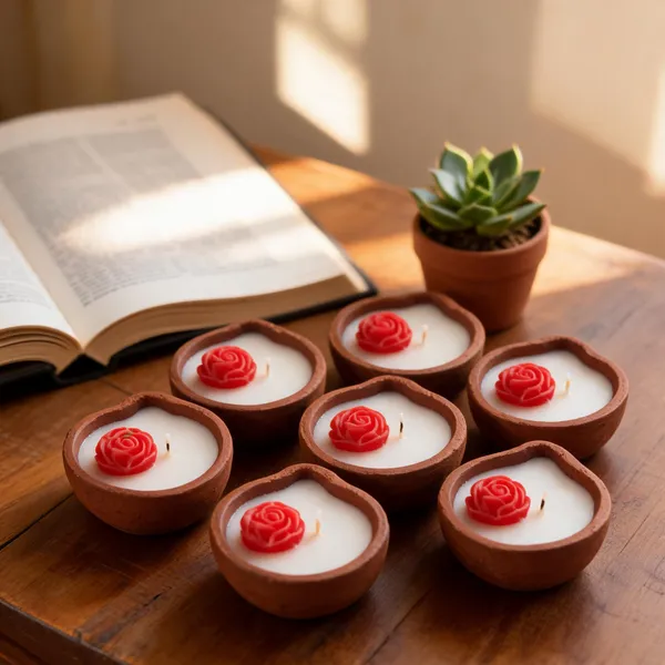 Terracotta_Soya_Wax_Candle_For_Home_And_Offoce_(Pack_Of_6_)