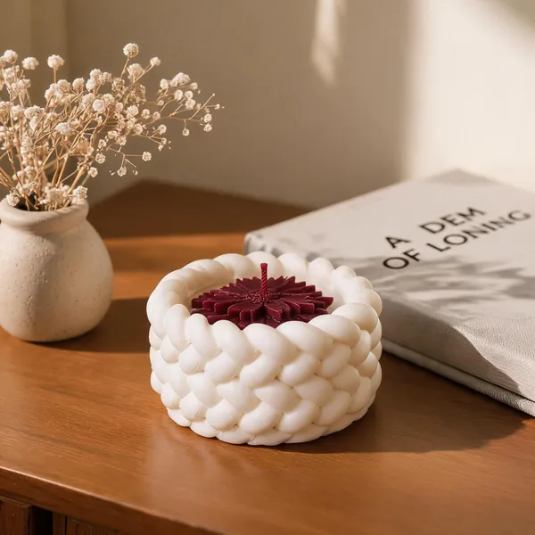 Multicolor_Soya_Wax_Candle_For_Home_And_Offoce_(Pack_Of_2_)
