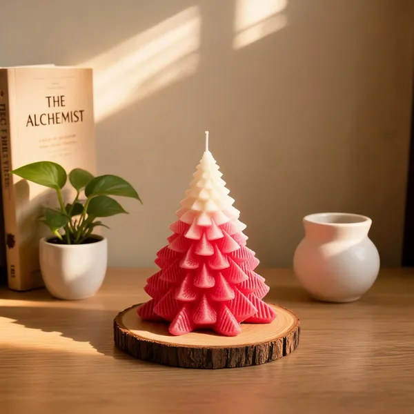 Pink_Soya_Wax_Candle_For_Home_And_Offoce_(Pack_Of_2_)