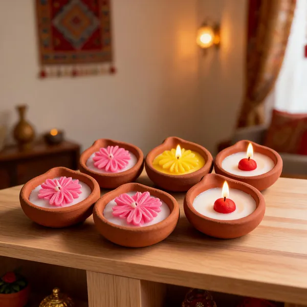 Terracotta_Soya_Wax_Candle_For_Home_And_Offoce_(Pack_Of_6_)