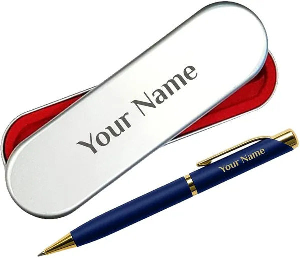Personalized_Blue_Ball_Pen_Gift_Set_With_Metal_Case
