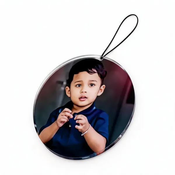 Acrylic_Personalised_Photo_Round_Car_Hanging_Pendant