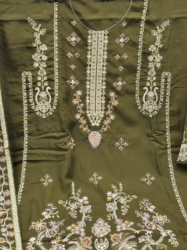 Olive_Green_Embroidered_Three_Piece_Suit_Set_for_Women