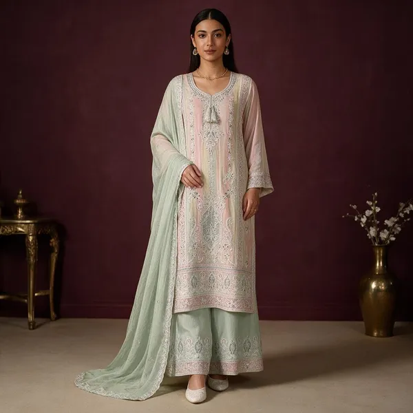 Mint_Muslin_And_Cotton_Embroidered_Straight_Suit_Set_For_Women