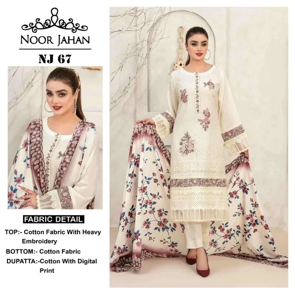White_Cotton_Embroidered_Salwar_Suit_Set_For_Women