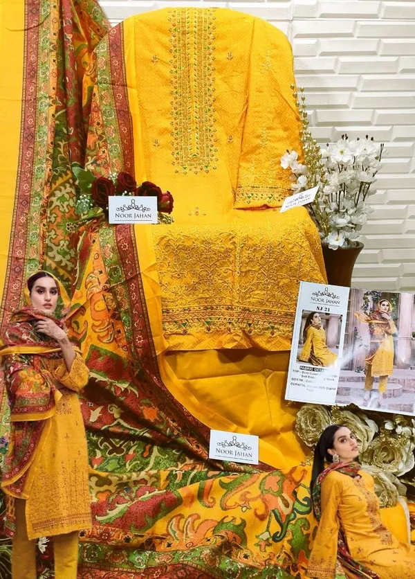 Yellow_Cotton_Embroidered_Salwar_Suit_Set_for_Women