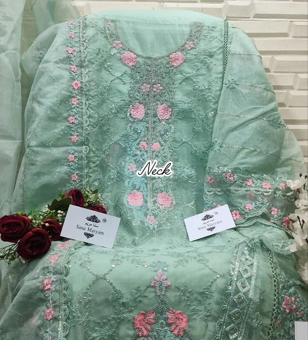 Green_Organza_Embroidered_Salwar_Suit_for_Women