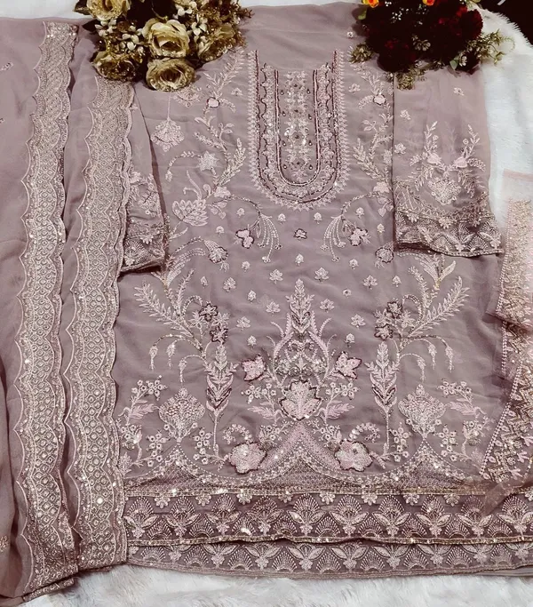 Mauve_Georgette_Embroidered_Suit_Set_For_Women