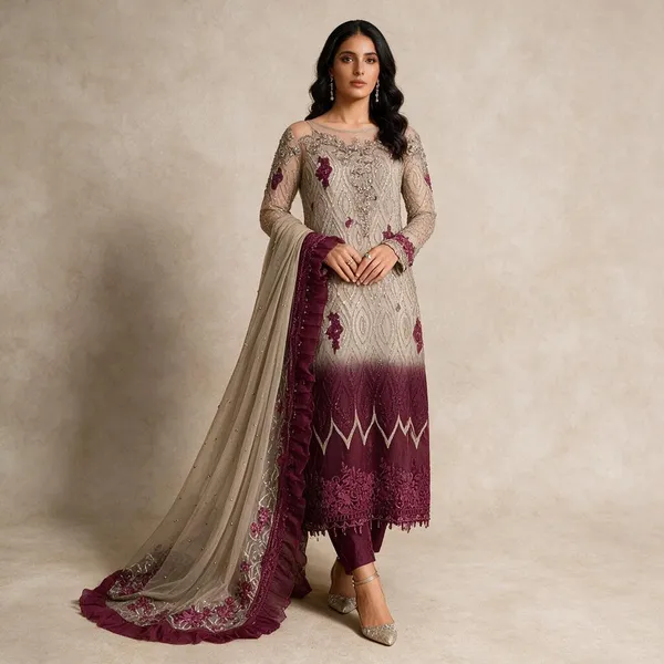 Beige_Muslin_And_Cotton_Embroidered_Straight_Suit_Set_For_Women