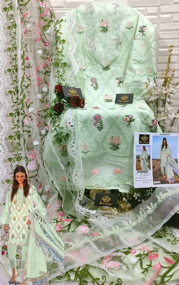 Mint_Green_Cotton_Embroidered_Salwar_Suit_Set_for_Women
