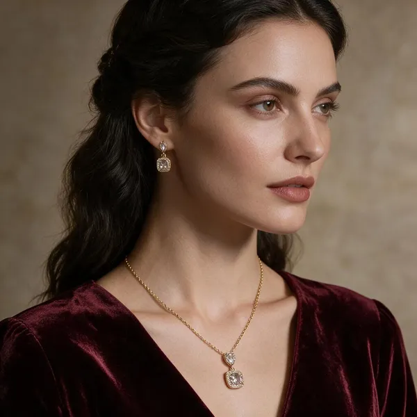 Lipi_Gold_Tone_Fashion_Necklace_For_Women