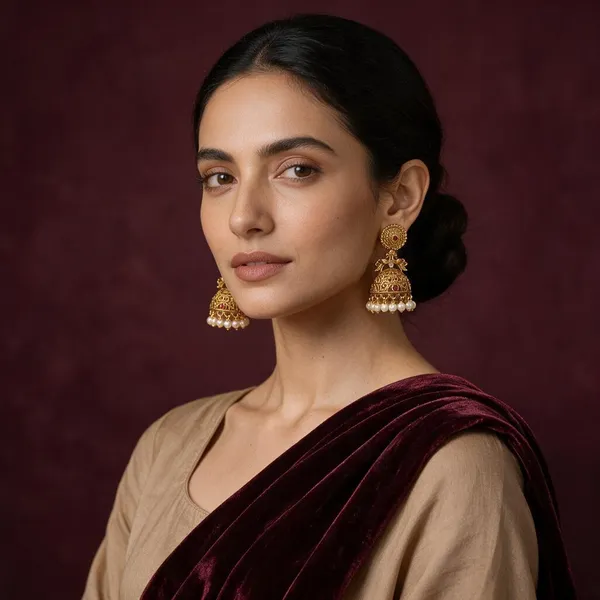 Himani_Gold_Tone_Embellished_Jhumka_Earrings_For_Women