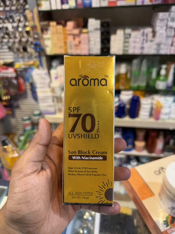 Aroma_SPF_70_UVShield_Sun_Block_Cream_With_Niacinamide