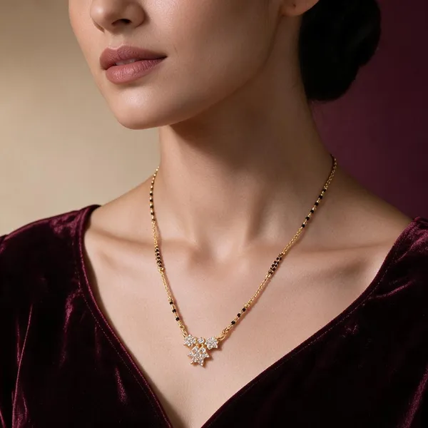 Nandini_Gold_Tone_Black_Bead_Mangalsutra_Necklace_For_Women