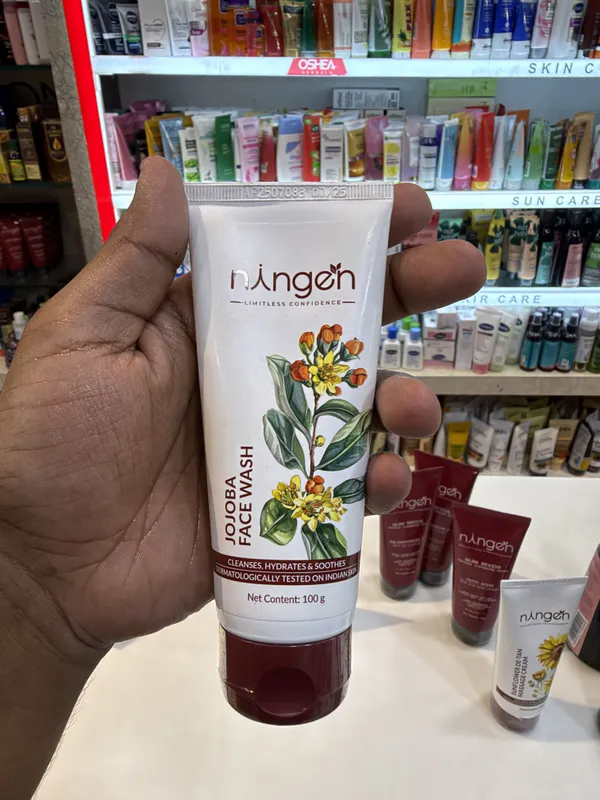 Ningen_Jojoba_Face_Wash