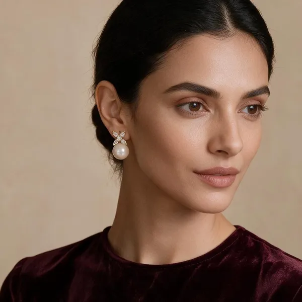 Urmila_Gold_Plated_Pearl_Drop_Earrings_For_Women