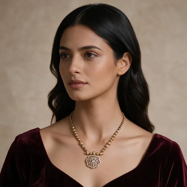 Ovi_Gold_Tone_Victorian_Kundan_Mangalsutra_And_Earrings_Set_For_Women