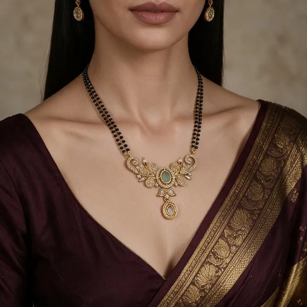 Jiya_Victorian_Gold_Tone_Stone_Studded_Mangalsutra_Set_For_Women