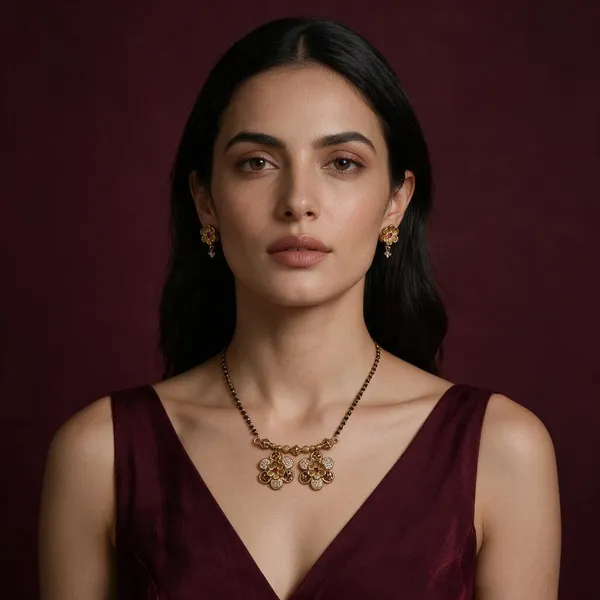 Drishti_Gold_Tone_Victorian_Kundan_Mangalsutra_And_Earrings_Set_For_Women