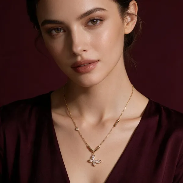 Barkha_Gold_Tone_Butterfly_Pendant_Necklace_For_Women