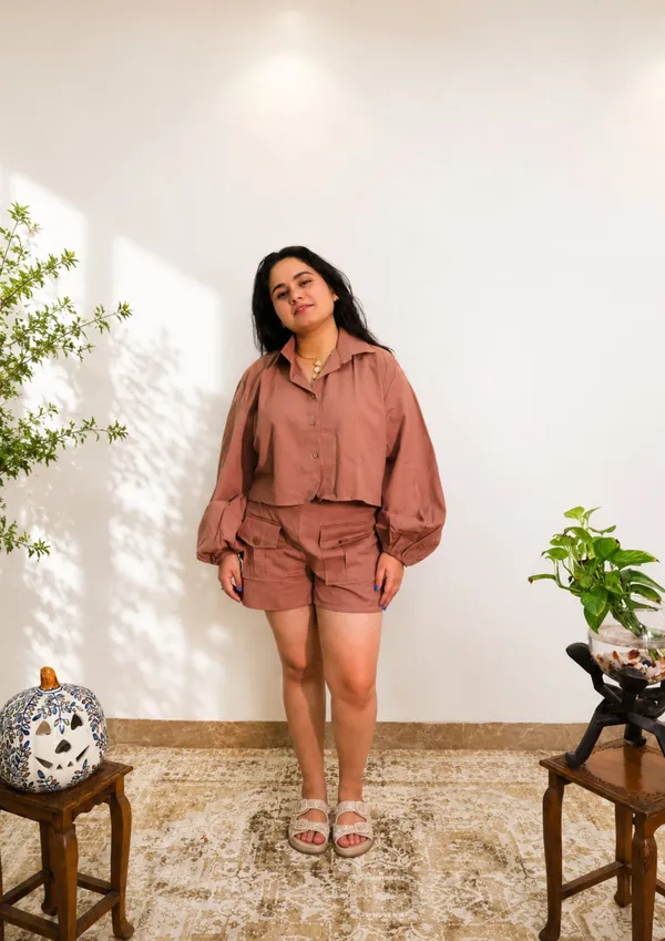 Khadi_Cotton_Shorts_Co-ord_Set