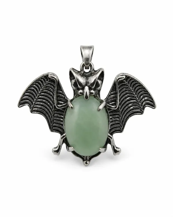 Bat_Design_Quartz_Crystal_Pendant_2_Inch_Oval_Natural_Stone_Pendant_For_Men_And_Women_Crystal_Jewelry_For_Daily_Wear_Gift_And_Fashion_Accessories_Red