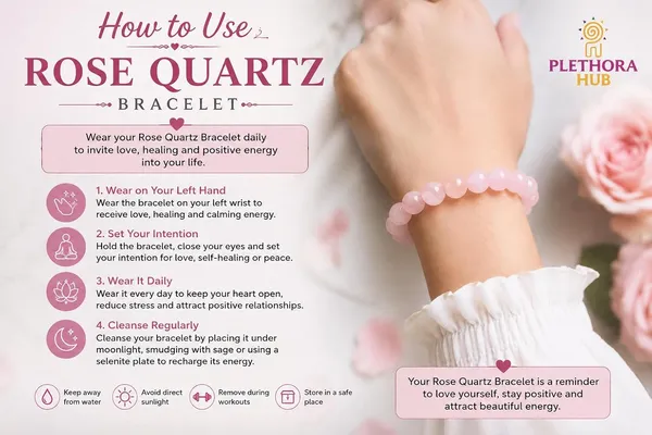 Plethora_Hub_Natural_Rose_Quartz_Crystal_Bracelet_8mm_For_Unisex_Certified_Pink_Gemstone_Bead_Meditation_Reiki_Spiritual_Jewelry_For_Love_Gift_Men_Women