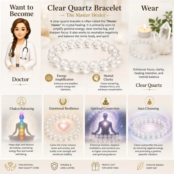 Plethora_Hub_Natural_Certified_Sphatik_Clear_Quartz_Crystal_Bracelet_8mm_For_Unisex_Gemstone_Bead_Bracelet_For_Meditation_Reiki_Chakra_Balance_Spiritual_Jewelry_Everyday_Wear