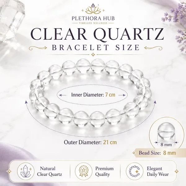 Plethora_Hub_Natural_Certified_Sphatik_Clear_Quartz_Crystal_Bracelet_8mm_For_Unisex_Gemstone_Bead_Bracelet_For_Meditation_Reiki_Chakra_Balance_Spiritual_Jewelry_Everyday_Wear