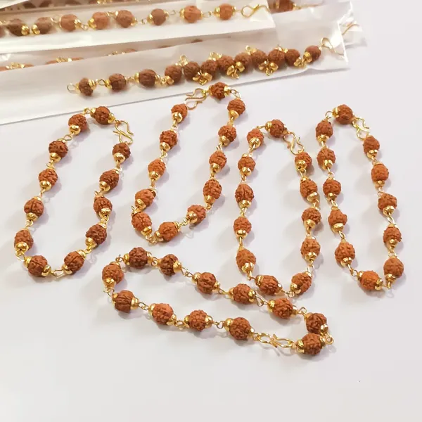 Plethora_Hub_Certified_Original_5_Mukhi_Rudraksha_Bracelet_Gold_Plated_Caps_Adjustable_Unisex_Panchmukhi_Rudraksh_Mala_Bead_Bracelet_For_Meditation_Spiritual_Jewelry_Men_Women