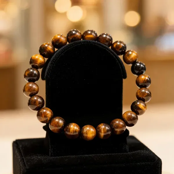 Plethora_Hub_Natural_Tiger_Eye_Crystal_Bracelet_8mm_For_Unisex