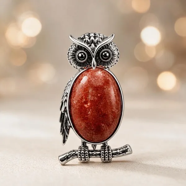 Animal_Theme_Crystal_Pendant_1_Inch_Round_Crystal_Necklace_Pendant_Fantasy_Jewelry_For_Men_Women_Gift_And_Everyday_Wear