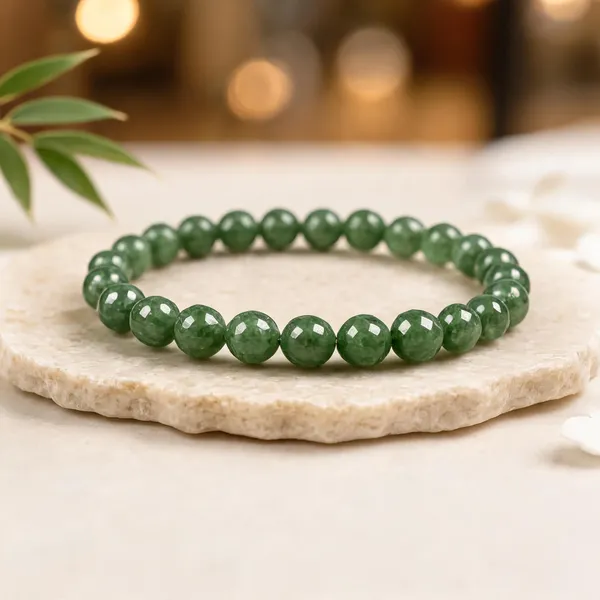 Plethora_Hub_Natural_Green_Jade_Gemstone_Bracelet_8mm_Unisex_Certified_Crystal_Bead_Meditation_Reiki_Chakra_Jewelry_For_Everyday_Wear_Men_Women