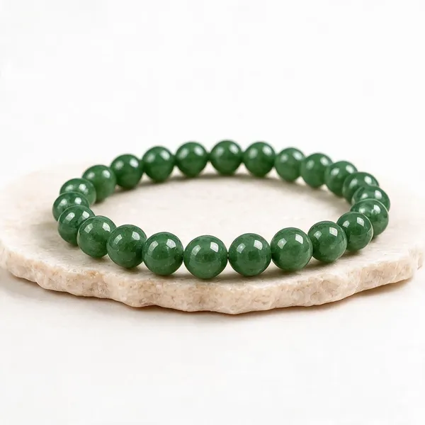 Plethora_Hub_Natural_Green_Jade_Gemstone_Bracelet_8mm_Unisex_Certified_Crystal_Bead_Meditation_Reiki_Chakra_Jewelry_For_Everyday_Wear_Men_Women