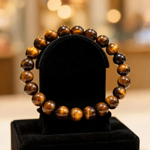 Plethora_Hub_Natural_Tiger_Eye_Crystal_Bracelet_8mm_For_Unisex