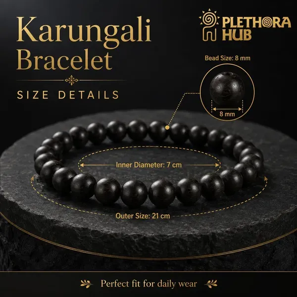 Plethora_Hub_Certified_Original_Karungali_Ebony_Wood_Bracelet_For_Unisex_Na_More